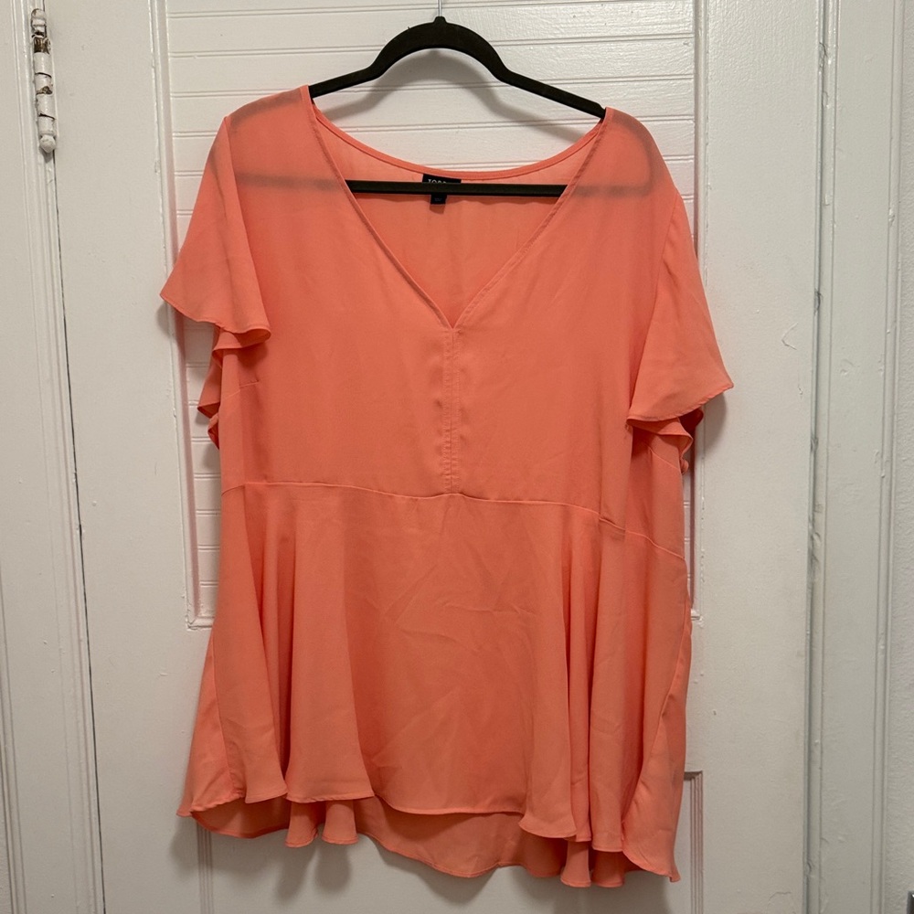 Torrid Coral Blouse